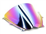 Suzuki Gsxr 1000 Iridium Rainbow Double Bubble Windscreen Shield 2007-2008